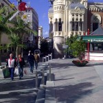 Dans la rue principale de Ceuta
