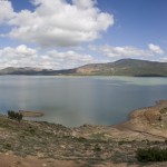 Lac du barrage du 9 avril 1947, sur la route de Larache