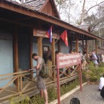 Poste frontiere cambodge-laos