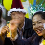 Nouvel an dans la rue a Chiang Rai